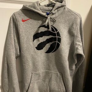 Toronto Raptors grey hoodie